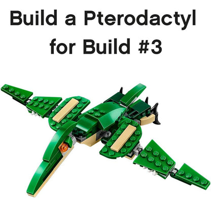 Lego Creator 3 En 1 Poderoso Juguetes De Dinosaurio, Se Tra