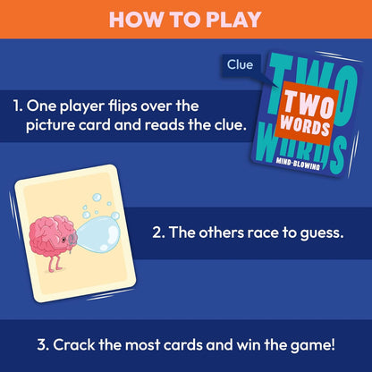 Juego De Cartas De Adivinanzas Para Familias Y Adultos, Dive