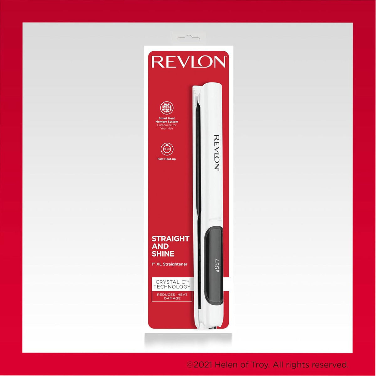 Revlon Crystal C + Plancha Digital De Cerámica Para El Cabel