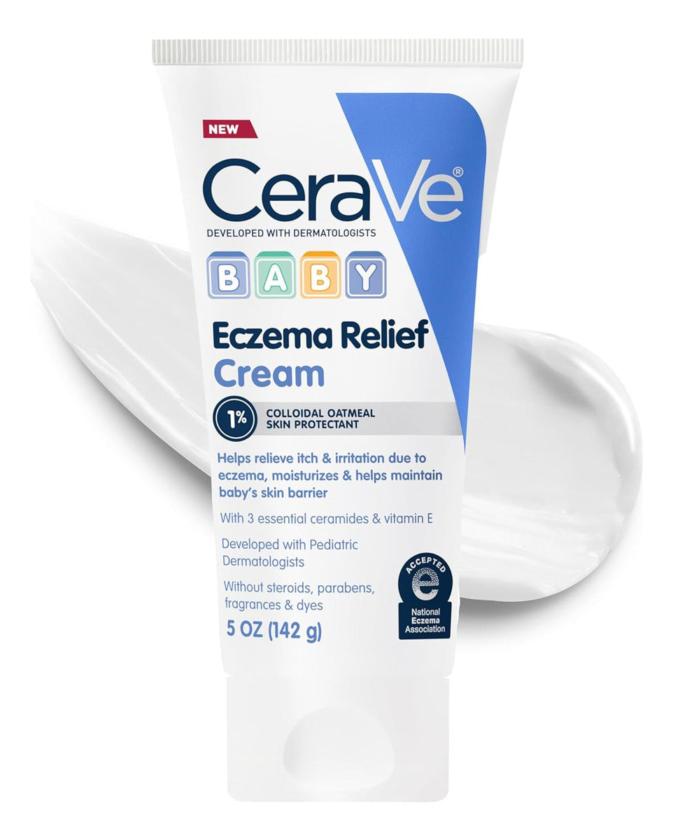 Cerave Crema Para Aliviar El Eccema Del Bebé, Crema De Avena
