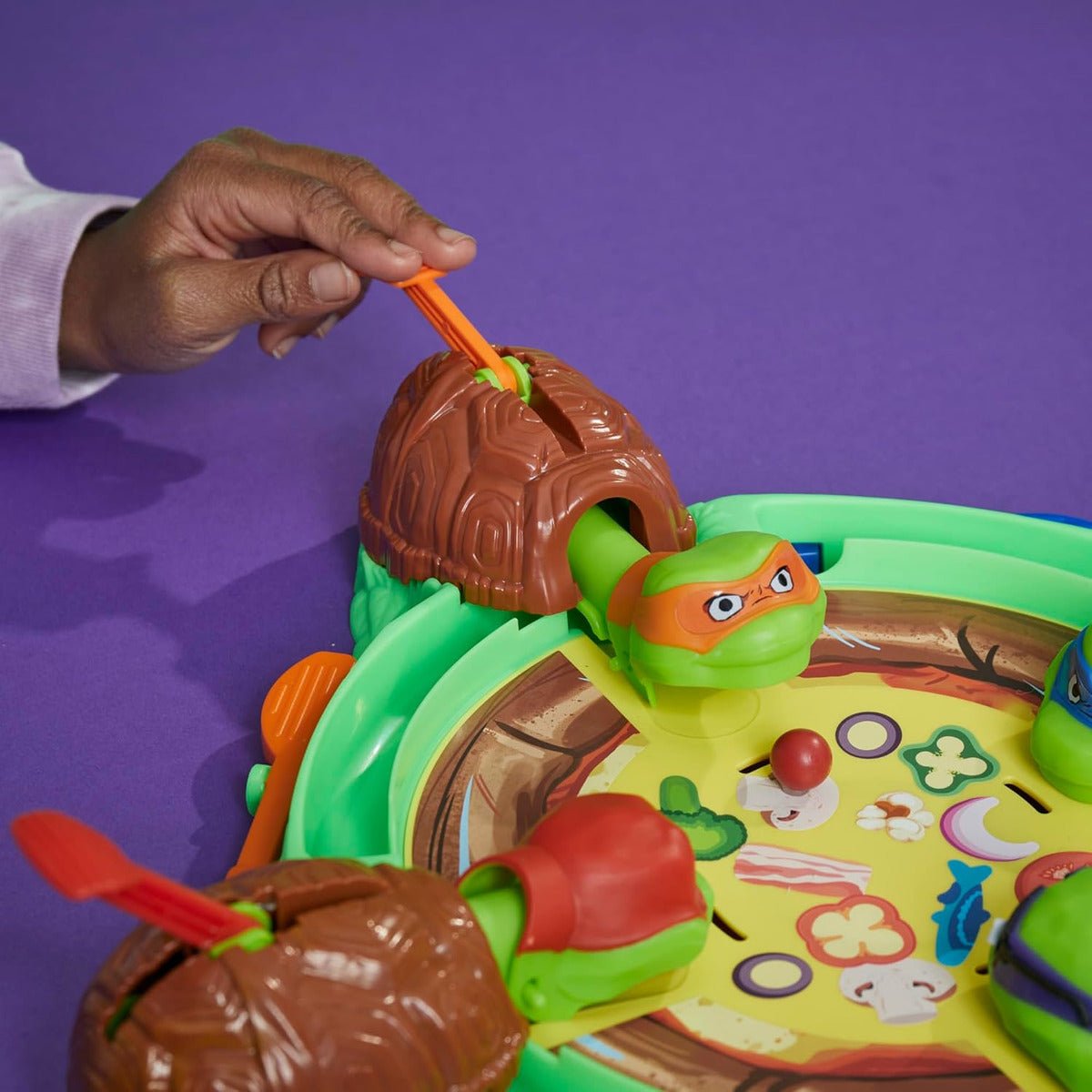 Hasbro Games Hungry Hungry Hippos: Teenage Mutant Ninja