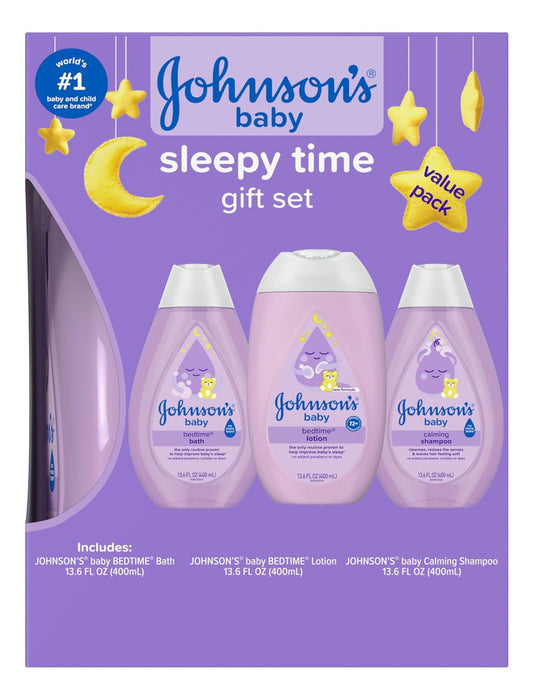 Johnson's Tiny Traveler - Set De Regalo Para Bebé, Para Baño