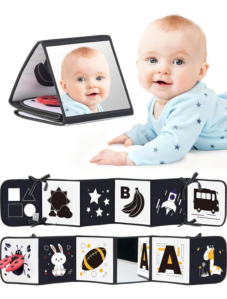Juguetes Para Bebés De Alto Contraste En Blanco Y Negro Para