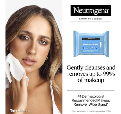 Neutrogena - Toallitas Faciales Desmaquillantes, Ultrasuaves