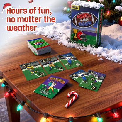 Fourth Down Juego De Cartas De Fútbol | Divertido Juego Par