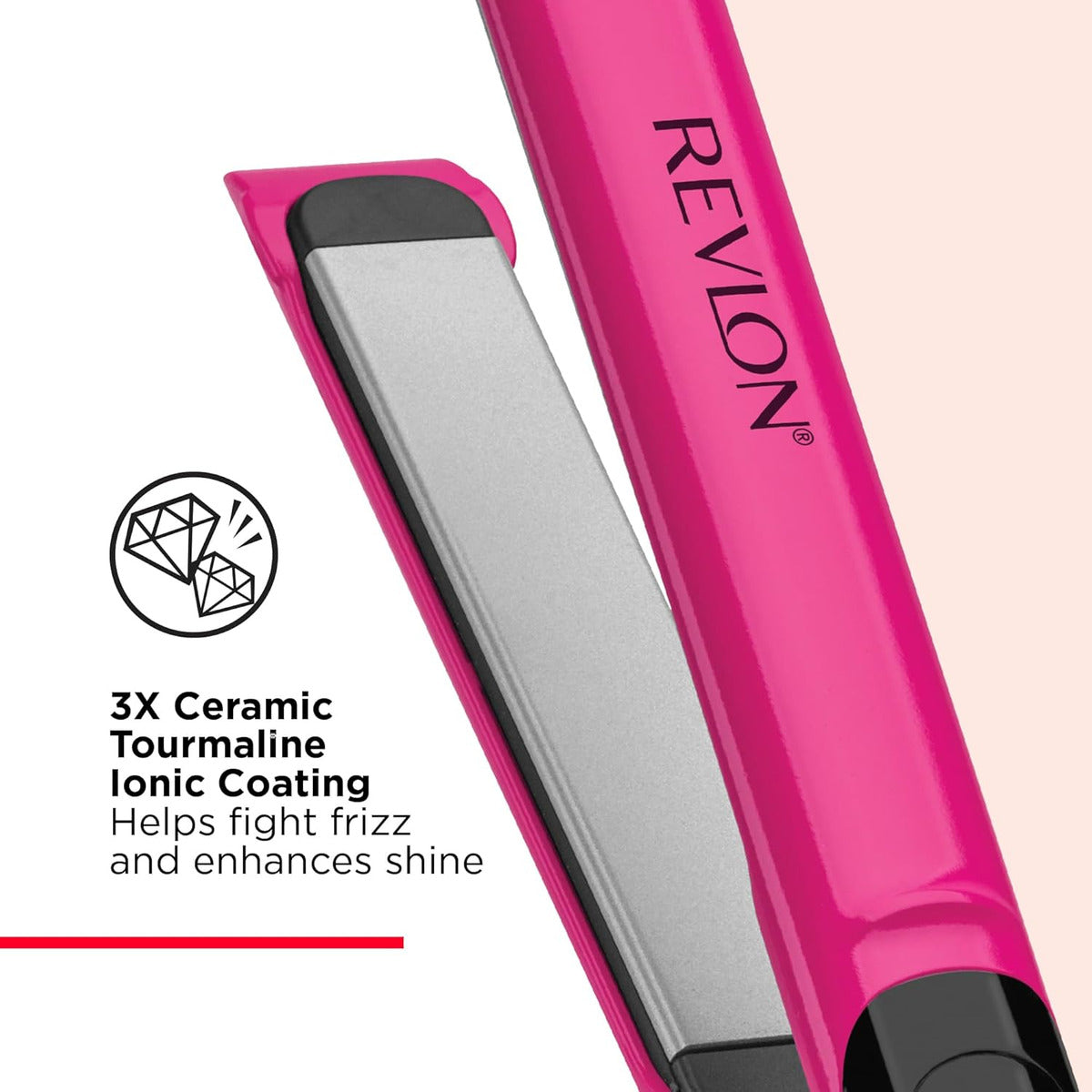Revlon Smooth Brilliance Plancha De Cabello De Cerámica