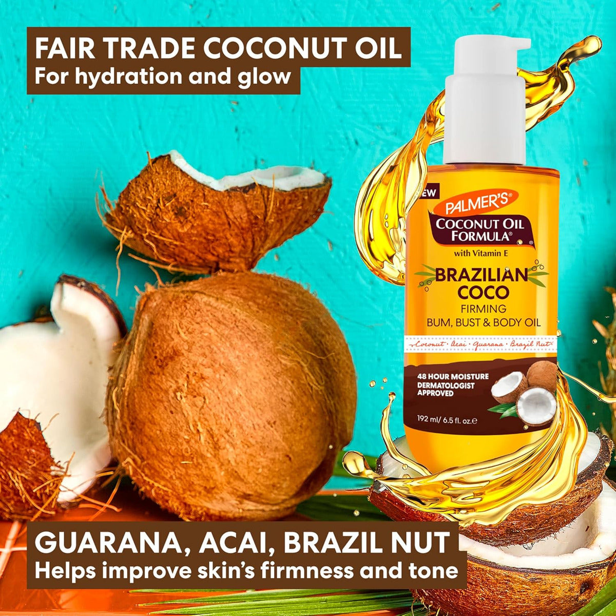 Palmer's Fórmula De Aceite De Coco Brasileño Coco Aceite Cor