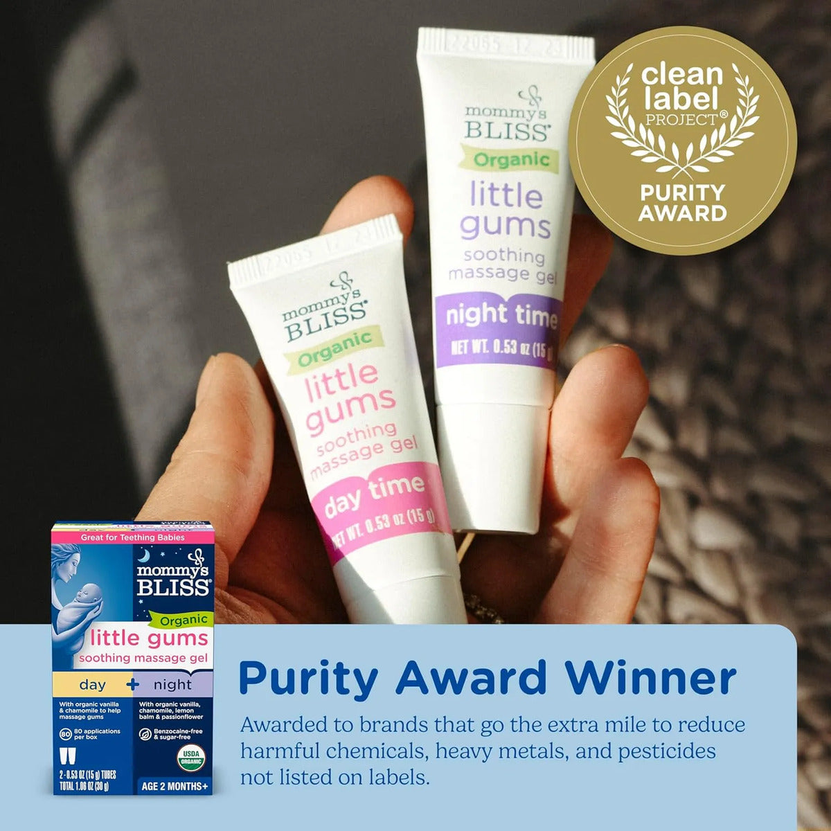 Mommy's Bliss Organic Little Gums - Gel De Masaje Calman