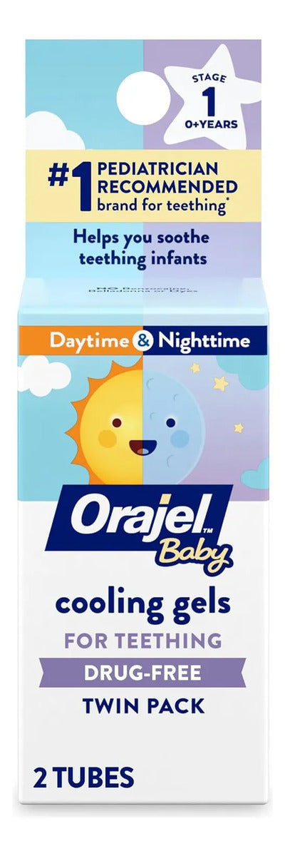 Orajel Geles Refrescantes Para Dentición Diurna Y Nocturna P