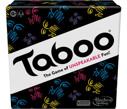Hasbro Gaming Taboo Classic - Juego De Adivinanzas De Palabr