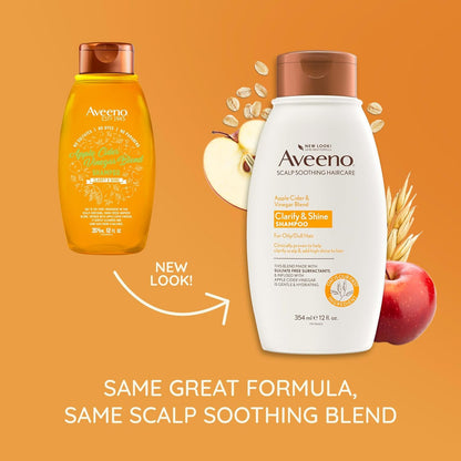 Champú Aclarante De Vinagre De Sidra De Manzana Aveeno, Me