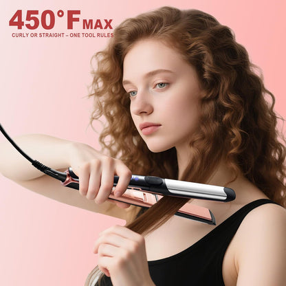 Sokany Plancha De 1 Pulgada Para Cabello Alisadora Y R, Plac