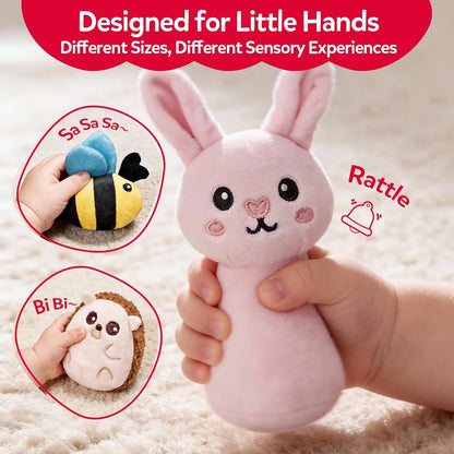 Juguetes Para Bebés De 6 A 12 Meses, Juego Sensorial De Pelu