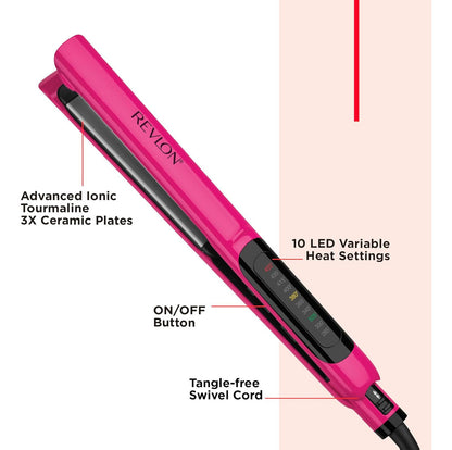 Revlon Smooth Brilliance Plancha De Cabello De Cerámica