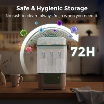 Momcozy Esterilizador Y Secadora De Biberones, Diseño Modu