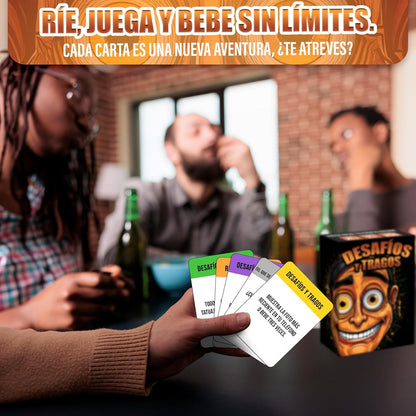 Desafíos Y Tragos  Juego De Cartas Para Adultos | Juegos De