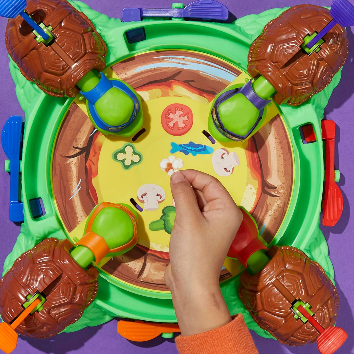 Hasbro Games Hungry Hungry Hippos: Teenage Mutant Ninja