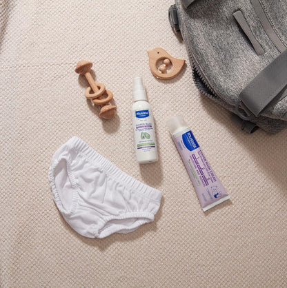 Mustela Spray De Crema Antidermatitis Para Pañales Para Bebe