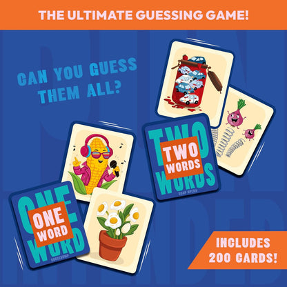 Juego De Cartas De Adivinanzas Para Familias Y Adultos, Dive