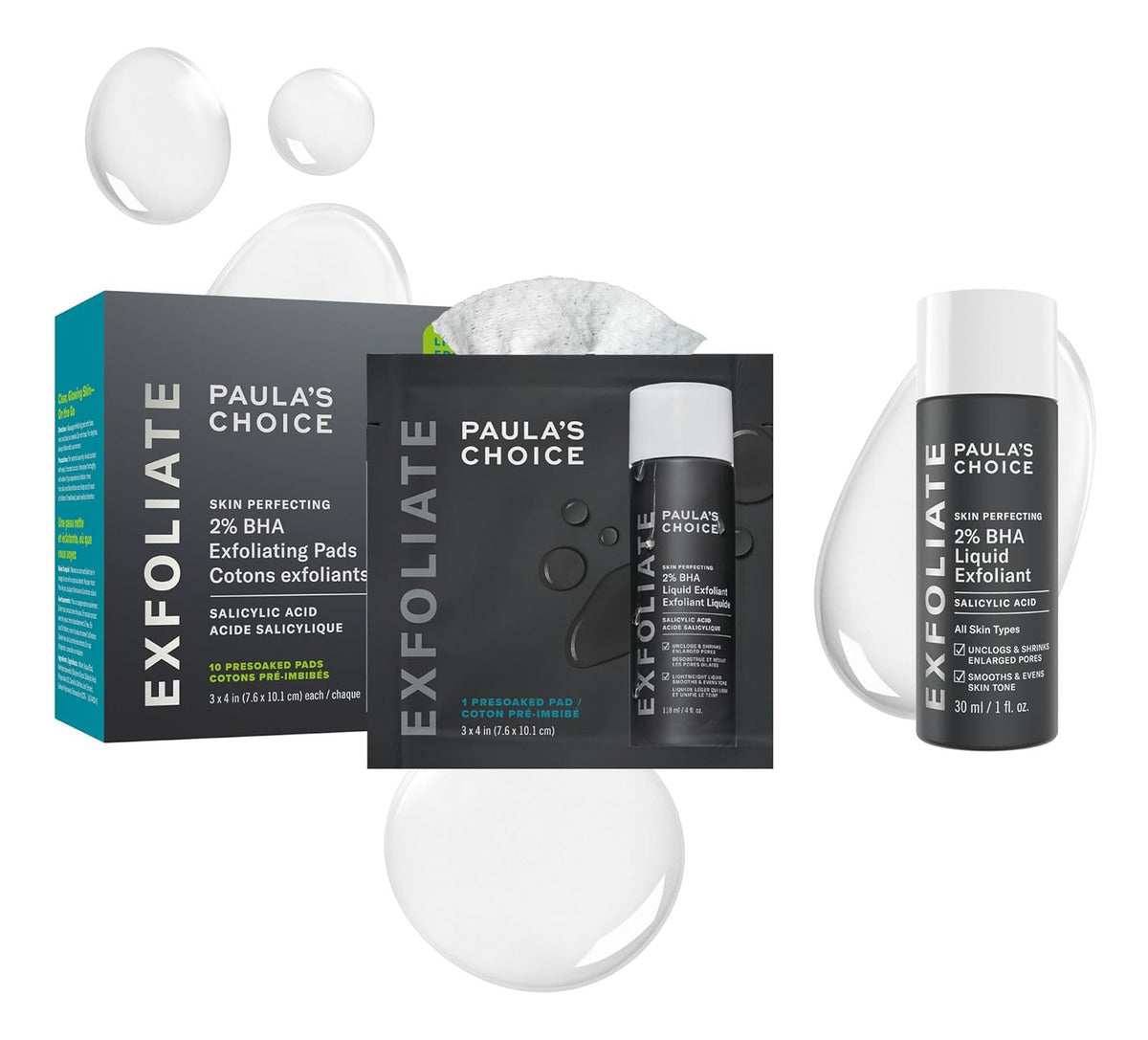 Paula's Choice Skin Perfecting - Almohadillas De Tóner Bha A