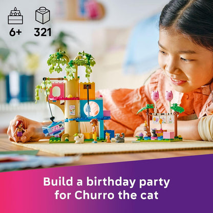 Lego Friends Cat - Juguete De Construcción De Casa De Árbol