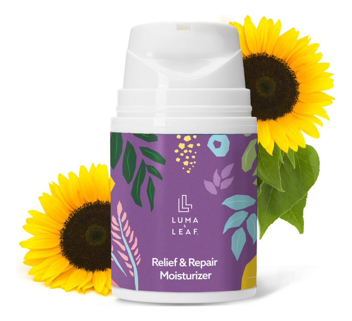 Luma & Leaf Hidratante Facial Para Piel Seca  Crema Facial