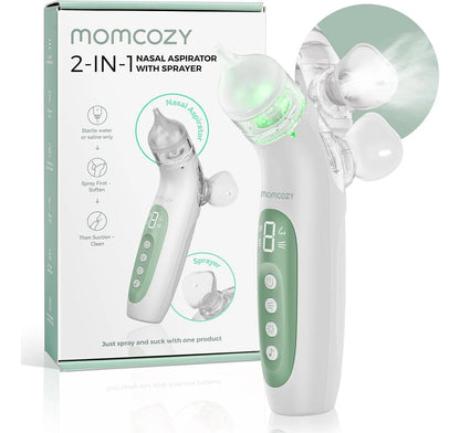 Momcozy Breezyclear Aspirador Nasal Eléctrico 2 En 1 Para B