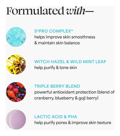 Tula Skin Care - Tónico Tónico Clarificante Sin Alcohol