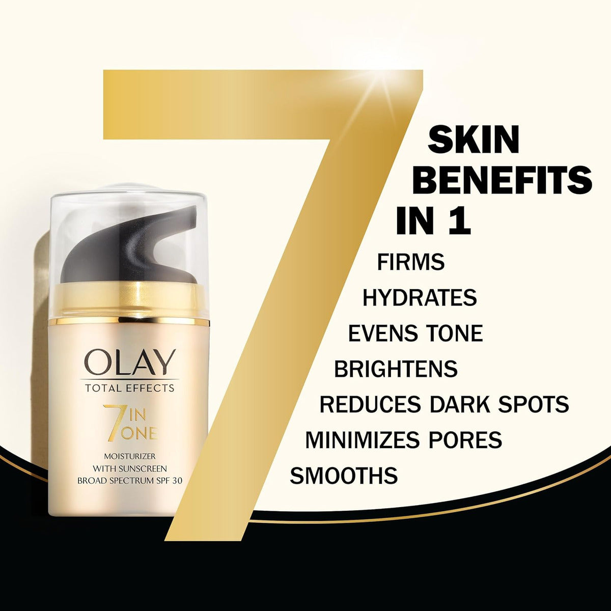 Olay Loción Hidratante Facial Spf 30 Efectos Totales Para