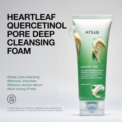 Anua Heartleaf - Espuma Limpiadora Profunda De Poros De Quer