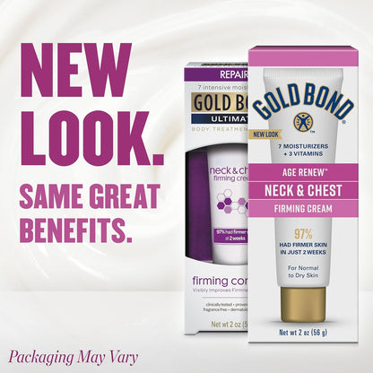 Gold Bond Age Renew Crema Reafirmante Para Cuello Y Pecho Ag
