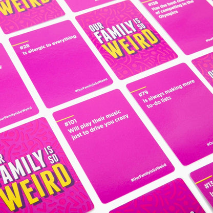 Dss Games Our Family Is So Weird [un Juego De Cartas Familia