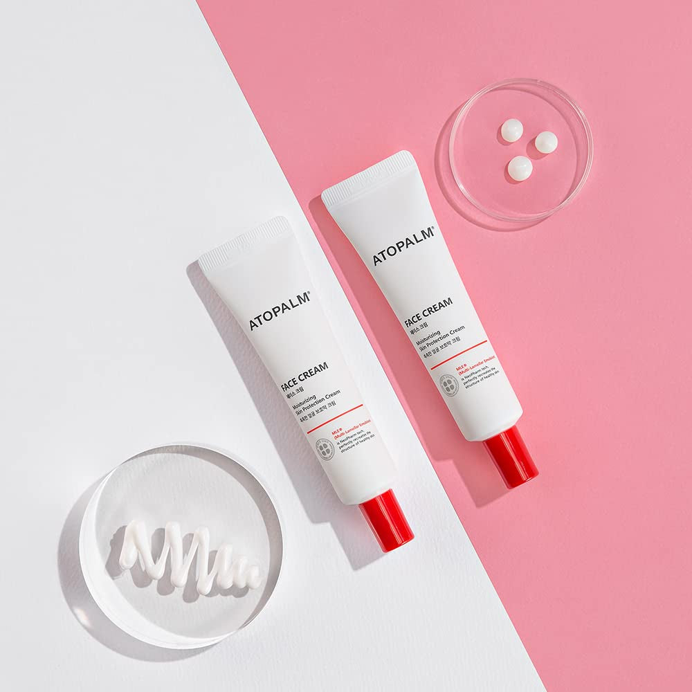 Atopalm Crema Facial, 1.1 Onzas Líquidas, 1.2 fl Oz, Hidr