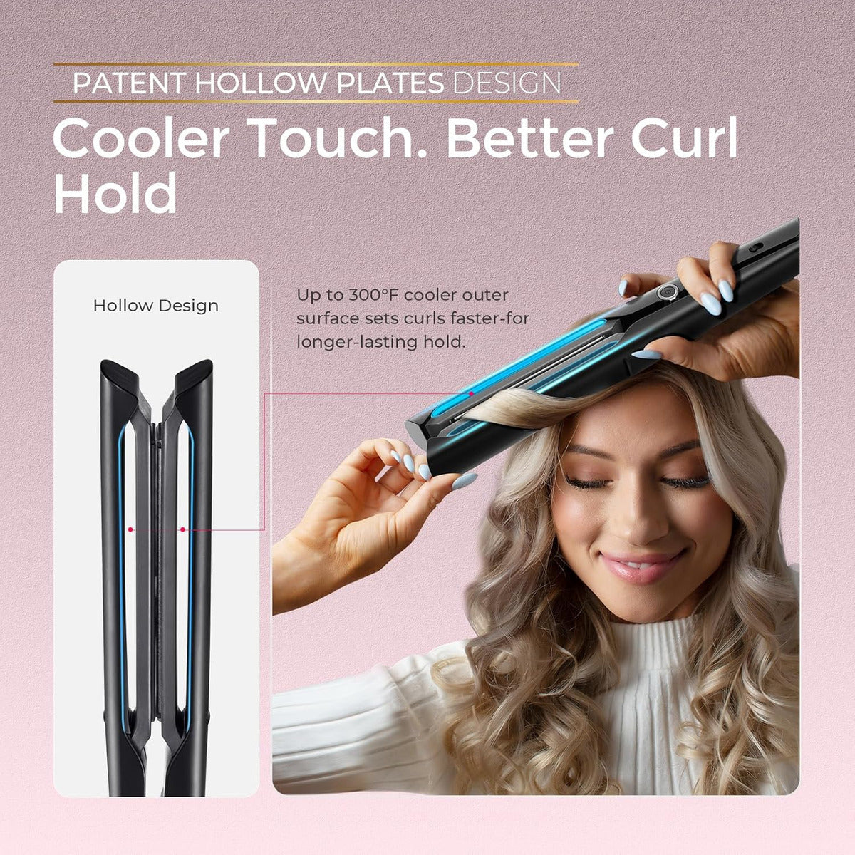 Tymo Plancha De Pelo 2.0 - Plancha Profesional Para Alisar