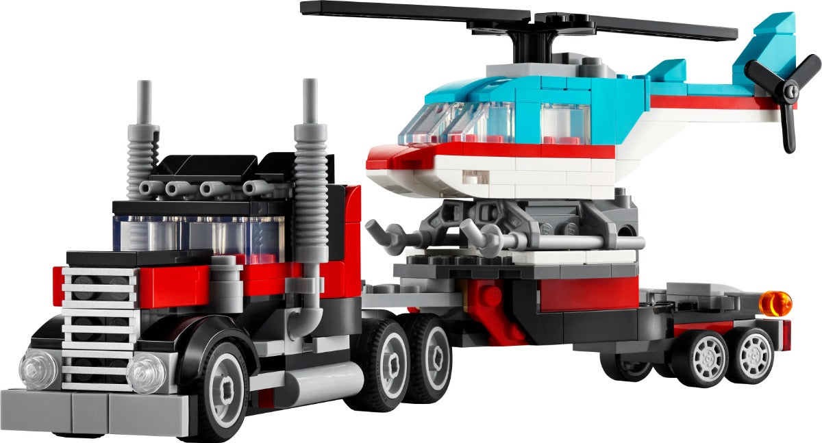 Set Lego Lego Creator 31146 Camión Plataforma 270 Pz