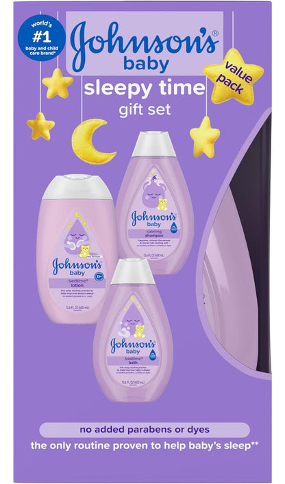 Johnson's Tiny Traveler - Set De Regalo Para Bebé, Para Baño