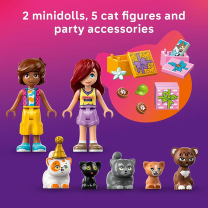 Lego Friends Cat - Juguete De Construcción De Casa De Árbol