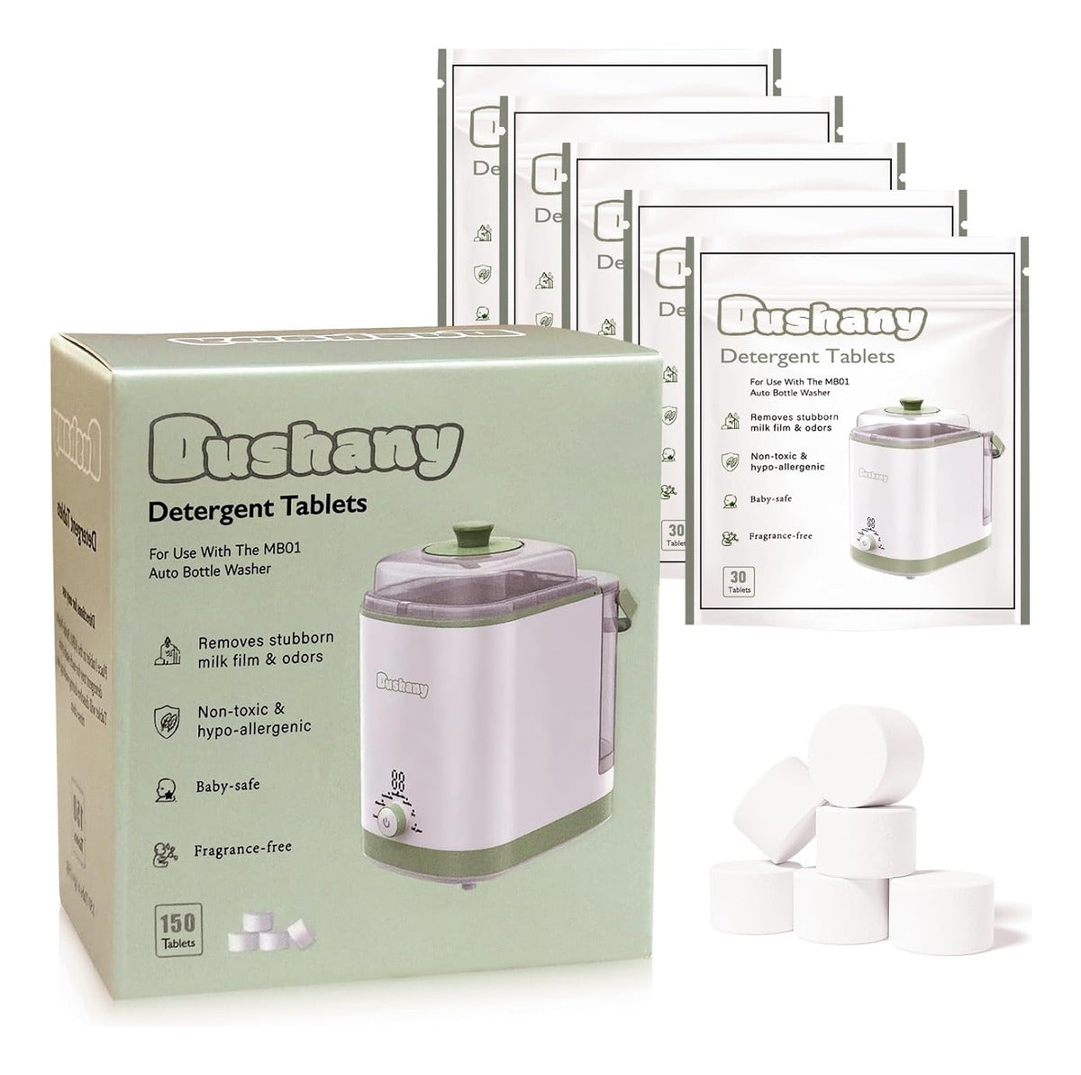 Pastillas De Descalcificación 150 Piezas Para Momcozy Baby