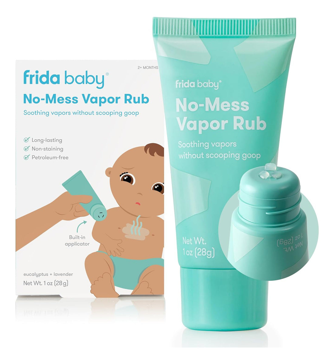 Frida Baby Frotación De Vapor Sin Ensuciar, Vapor De Bebé