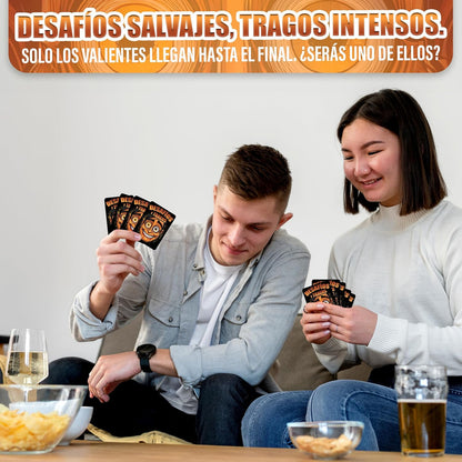 Desafíos Y Tragos  Juego De Cartas Para Adultos | Juegos De