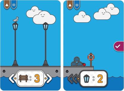 Mighty Boards: Tenby - Juego De Cartas A Juego, Dibujo De A