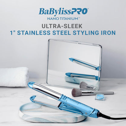 Babylisspro Plancha De Peinado De Acero Inoxidable Ultra