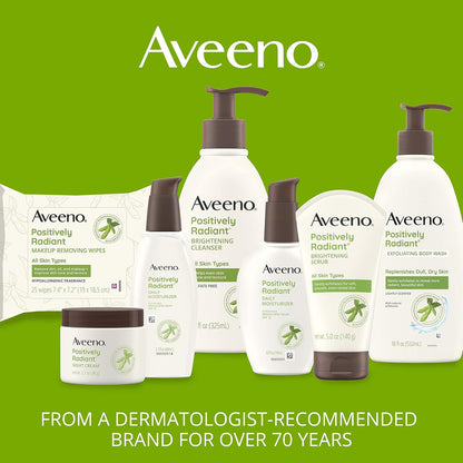 Aveeno Hidratante Facial Diario Positivamente Radiante Con