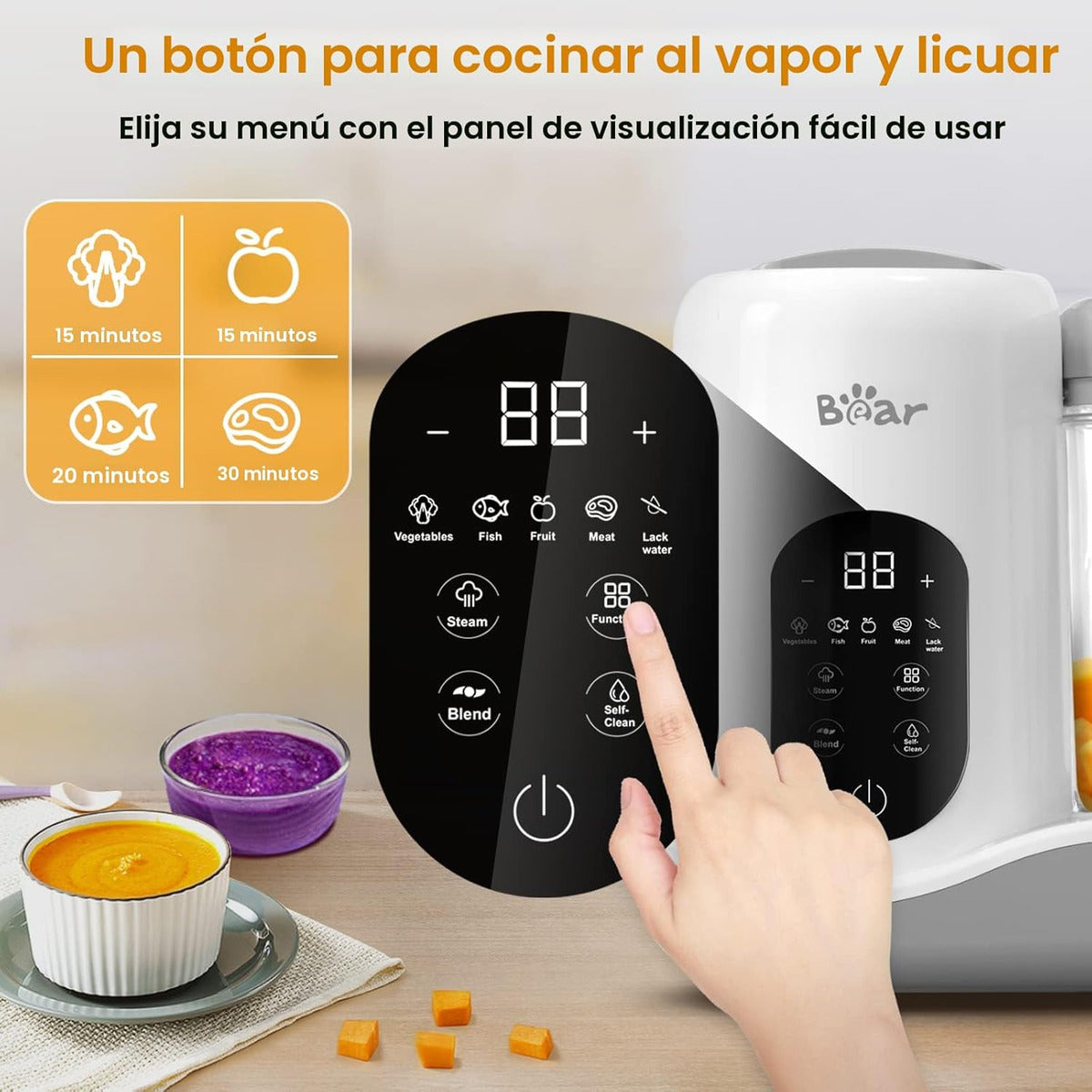 Bear 2024 Fabricante De Alimentos Para Bebés | Procesador