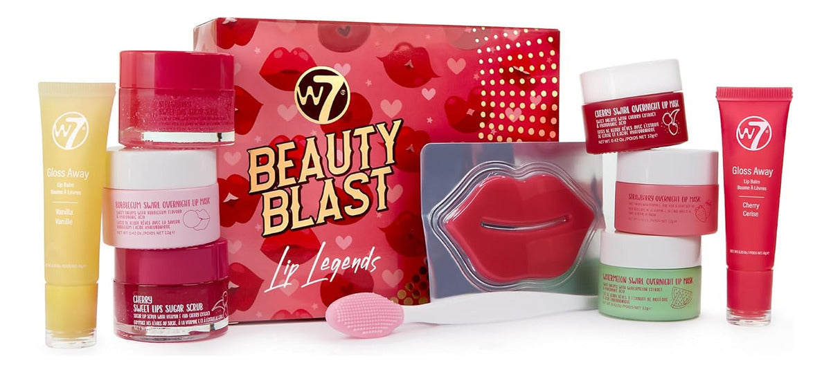 W7 Beauty Blast Lip Legends Sweet Dreams - Juego De Cuidado
