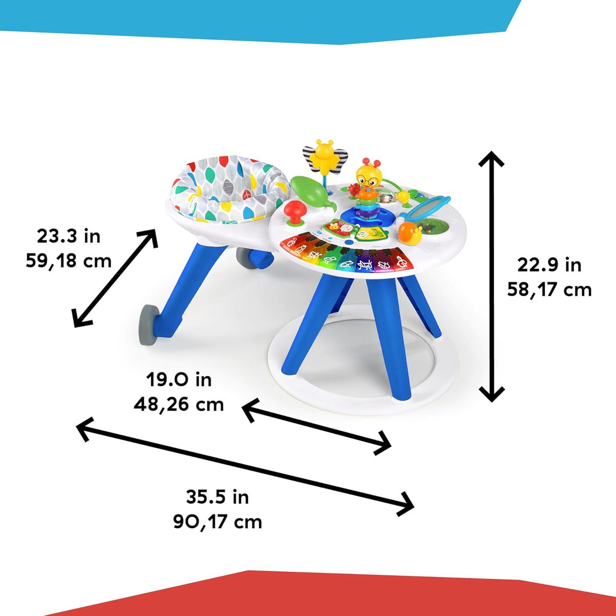 Baby Einstein Alrededor De We Grow - Andador 4 En 1, Centro