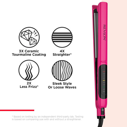 Revlon Smooth Brilliance Plancha De Cabello De Cerámica