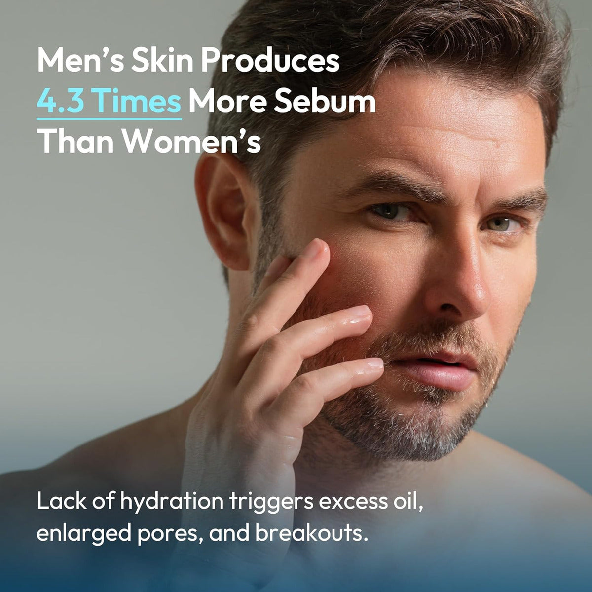 Aqua-gen All In One - Hidratante Facial Para Hombre, Crema
