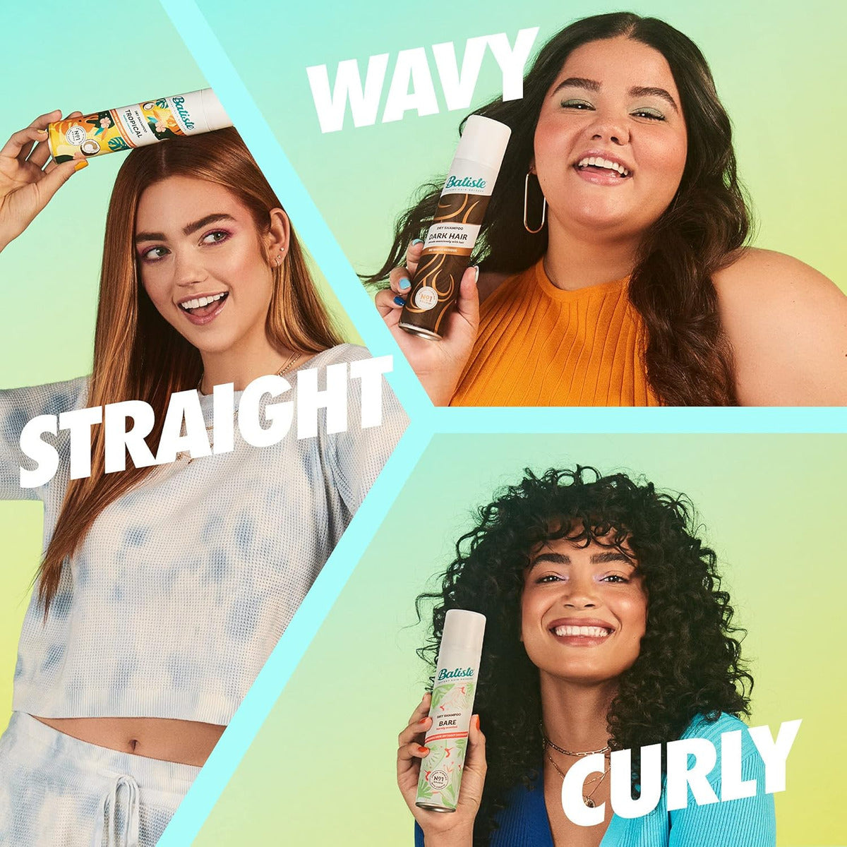 Batiste Champú Seco, Fragancia Original De Limpieza Clásica,