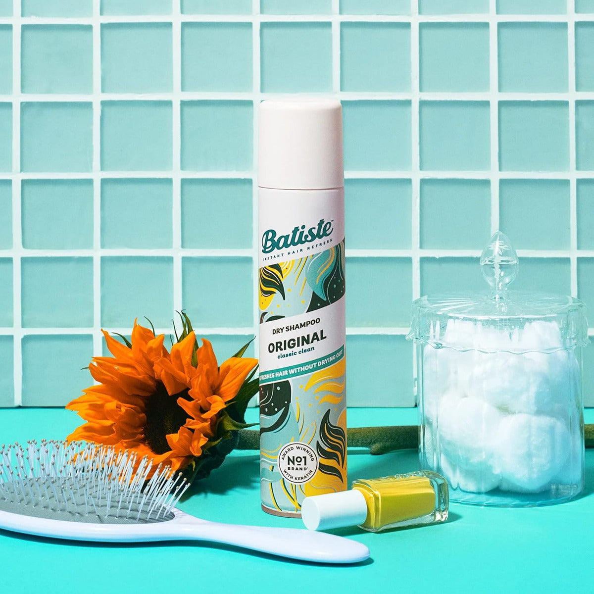 Batiste Champú Seco, Fragancia Original De Limpieza Clásica,